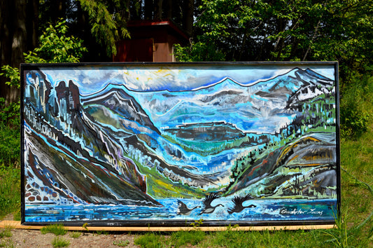 Lake Louise Painting
