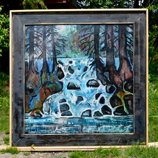 The Old-Growth Forest and the Waterfall
